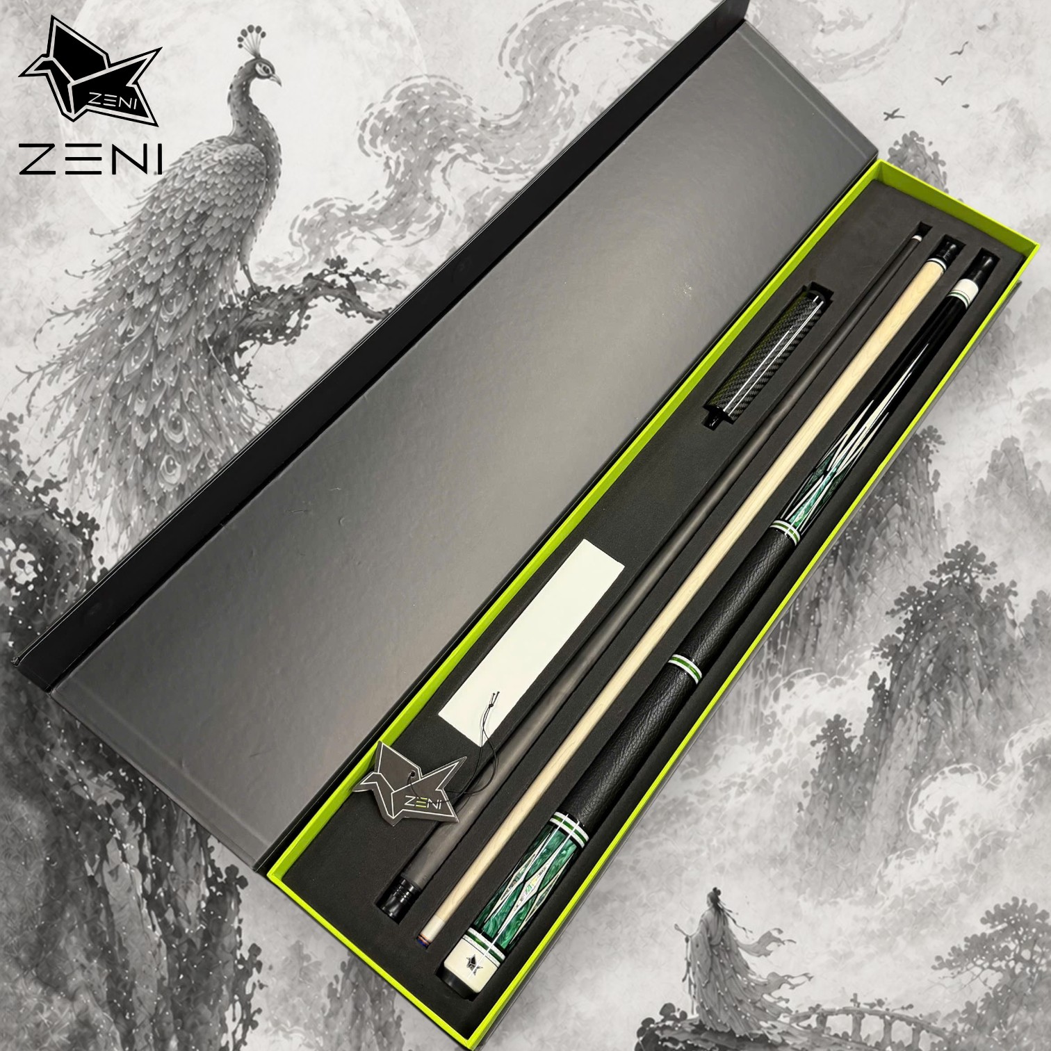Zeni -QY01- khổng tước lam